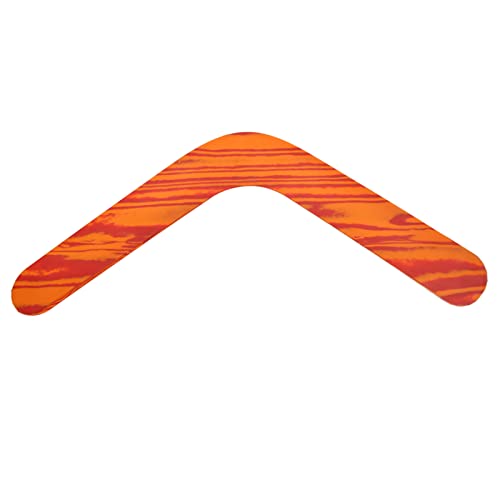 Boomerang, V-förmige wiederkehrende Boomerangs Leichtes Throw Catch Toy Eva Safe und komfortable Grip Outdoor-Spielzeug für Kinder und Erwachsene (Rot) von WOHPNLE