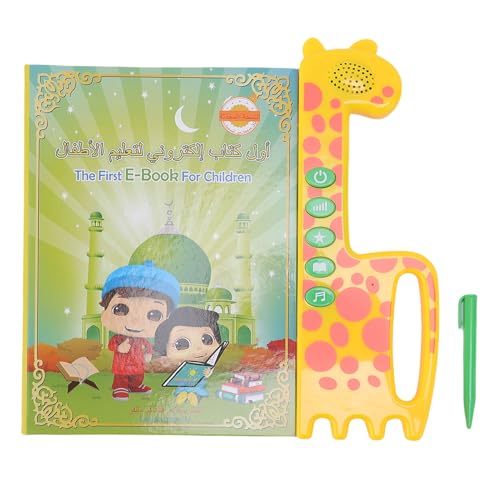 Interaktives Soundbuch, zweisprachiger Lernspielzeug für Kinder mit Point Lesestift zum Erlernen von arabischen und englischen Sprachen Interaktives Soundbuch, zweisprachiger Lernspielzeug für Kinder mit Point Lesestift zum Erlernen von arabischen und englischen Sprachen von WOHPNLE
