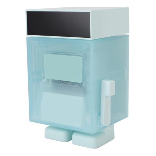 Kinder Nachtlicht, schnurlose Antwortauswahl Spielzeuglampe wiederaufladbare Tischleuchte Handkurbel Desktop -Origination mit lustigen Antwortmodus für Toilette (Rosa) (Cyan) von WOHPNLE