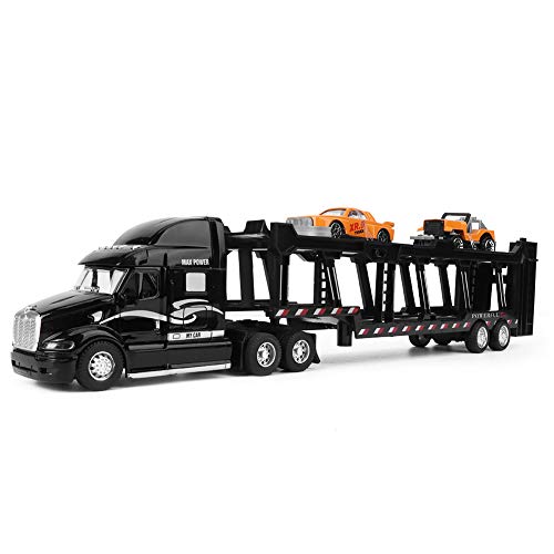 WOHPNLE 2 PCs Auto-Set, 1:48 Legierter LKW-Modell mit Licht-Soundeffekten 35cm Simulation ziehen Fahrzeuge zurück Spielzeug für Kinder -Sammlung WOHPNLE 2 PCs Auto-Set, 1:48 Legierter LKW-Modell mit Licht-Soundeffekten 35cm Simulation ziehen Fahrzeuge zurück Spielzeug für Kinder -Sammlung von WOHPNLE