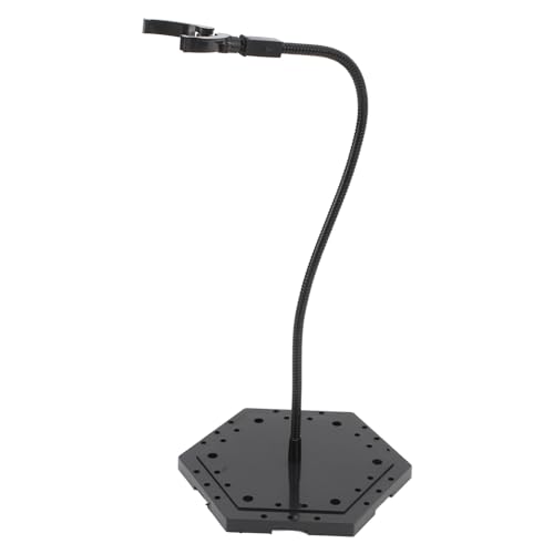 WOHPNLE Action Figure Stand, Stable Support System Action Figure Accessories Sleek and Minimalist Design Stop Motion Rig for Figures and Small Decor Items (Black) von WOHPNLE