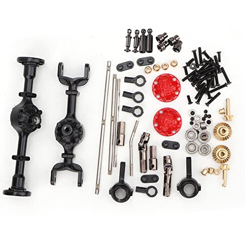 WOHPNLE RC-Car-Achsensatz, RC-Car-Modifikations-Upgrade-Kit, Metall-Upgrade-Teile-Kit, Passend Für WPL 1/16 B14 B24 B26 C14 C24 RC-Car-Modifikation von WOHPNLE