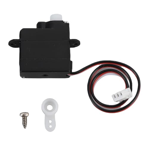 WOHPNLE RC -Servo -Motor, Präzisionssteuerhubschrauber -Servo mit Arm & Schrauben RC -Flugzeugmotor -Servo -Austausch für Wltoys K170.0003.001 von WOHPNLE