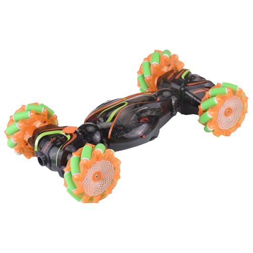 WOHPNLE RC Stunt Car, 4WD All Terrain Hand kontrolliertes Offroad -Fahrzeug mit Gesten erfasst und 360 Rotationsspray für Kinder Jungen und Mädchen blau (Grün) von WOHPNLE