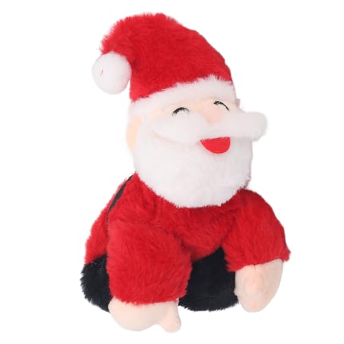 WOHPNLE Weihnachts -Slap -Armband, Plüschurlaubs -Slap -Band Armband mit Cartoon Doll Design 8.3in Spaß Weihnachtsdekoration Spielzeug für Kinder Erwachsene (Weihnachtsmann) von WOHPNLE