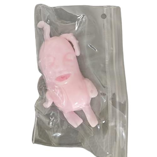 Plankton Pinch Little Pimple Popper Spielzeug mit Handkneife Musik Kreatives Vent Plankton Slow Rebound Dekompression Geschenk Alien Pimple Popping Spielzeug (Pink] Bosspi von WOKFOY