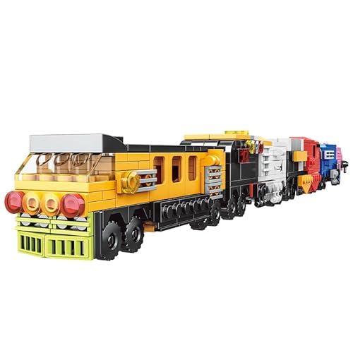 WOMA C0328 City Train 16-in-1-Bausteinset mit 710 Teilen, Lernbausatz für Kinder WOMA C0328 City Train 16-in-1-Bausteinset mit 710 Teilen, Lernbausatz für Kinder von WOMA