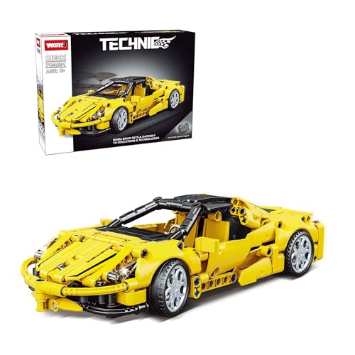 WOMA C0902 Technic Auto-Bausteinset mit 391 Teilen, Lernbausatz für Kinder WOMA C0902 Technic Auto-Bausteinset mit 391 Teilen, Lernbausatz für Kinder von WOMA