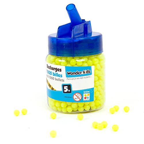WONDERKIDS – A1500121 – Schießspiel – Nachfüllpackung – 1000 Kugeln WONDERKIDS – A1500121 – Schießspiel – Nachfüllpackung – 1000 Kugeln von WONDERKIDS