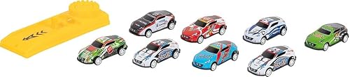 WONDERKIDS Set mit 8 Retrofriktion Fahrzeugen und Launcher WONDERKIDS Set mit 8 Retrofriktion Fahrzeugen und Launcher von WONDERKIDS