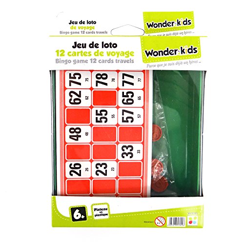 Wonder Kids WDK Partner – a1300365 – Brettspiel – Spiel Reise Loto 12 Karten Wonder Kids WDK Partner – a1300365 – Brettspiel – Spiel Reise Loto 12 Karten von WONDERKIDS