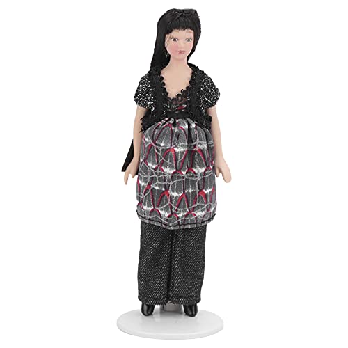 1:12 Skala Dollhouse Moderne Frau Porzellan Dollhouse Dekoration Accessoires für Sammlergeschenke und Verzierung 1:12 Skala Dollhouse Moderne Frau Porzellan Dollhouse Dekoration Accessoires für Sammlergeschenke und Verzierung von WONZHEC