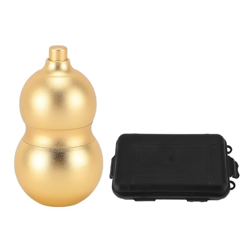 Magnetische Levitation Spielzeug tragbarer Dekompressionsstress Metal Slider für ADHS (Gold) von WONZHEC