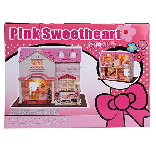 Miniatur Handwerk Simulation House Gay DIY mit Musikbox große Villa für Kinder und Erwachsene Miniatur Handwerk Simulation House Gay DIY mit Musikbox große Villa für Kinder und Erwachsene von WONZHEC