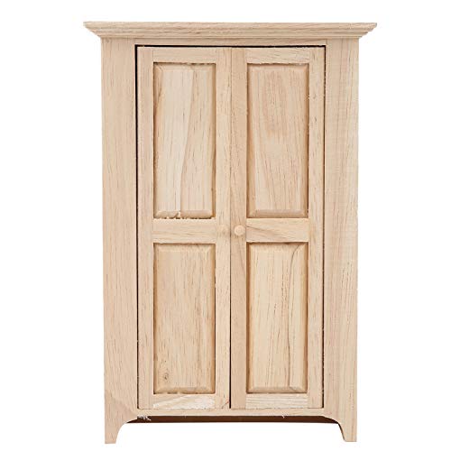 Miniatur -Holzgarderobe Simuliertes Möbelmodell Spielzeug für Dollhouse Fitment Miniatur -Holzgarderobe Simuliertes Möbelmodell Spielzeug für Dollhouse Fitment von WONZHEC