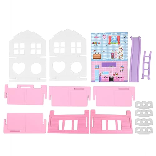 Miniaturpuppenhaus DIY Montage Spielzeug für Mädchen Kinder Baby Spielzeug Miniaturpuppenhaus DIY Montage Spielzeug für Mädchen Kinder Baby Spielzeug von WONZHEC