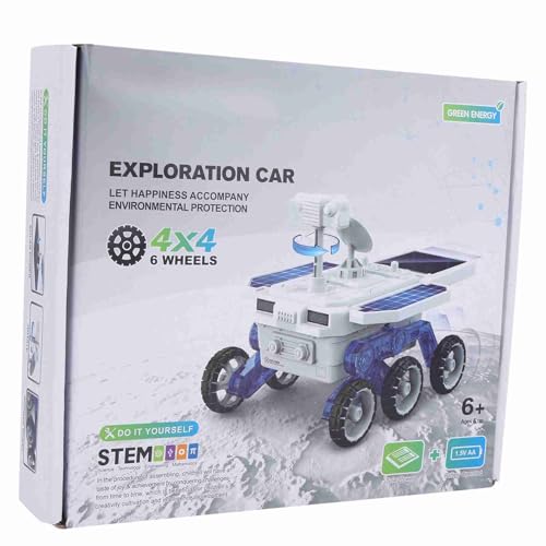 Solar Powered Car Model Bildung Spielzeug Selbstversammlung DIY Building Blocks Kinder von WONZHEC