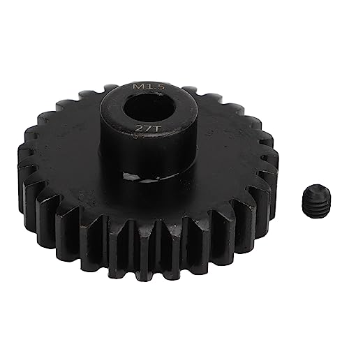 WONZHEC 1: 5 Skalen -RC -Autogetriebe mit M5 M5 -Mappenschraube Fernbedienungssteuerauto Motor Zahnrad Ersatz M1.5 8 mm Innenloch (27T) von WONZHEC