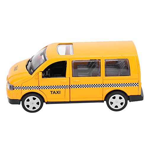 WONZHEC 1:32 Taximodell Simulationsauto Spielzeug Alloy -Kabine Fahrzeug Rückenleuchte Sammlung (Geschäftstaxi) von WONZHEC