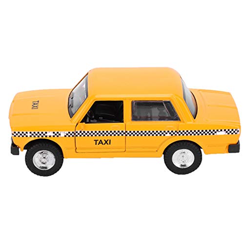 WONZHEC 1:32 Taximodell Simulationsauto Spielzeug Alloy -Kabine Fahrzeug Rückenleuchte Sammlung (Lada Taxi) von WONZHEC