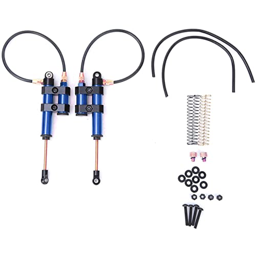 WONZHEC 2pcs Metall RC -Stoßdämpfer mit Federzubehör für SCX10 D90 4 1/10 RC -Auto (110m) von WONZHEC