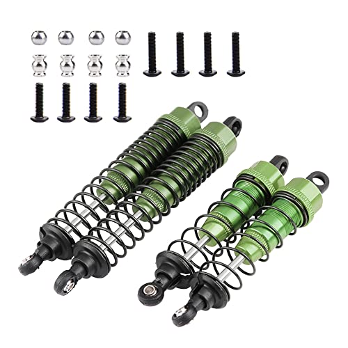 WONZHEC 4PCS RC-Auto 90-108 mm Aluminiumschockdämpfer für FS 53633 51805 51806 1:10 LKW (532057G Green) von WONZHEC
