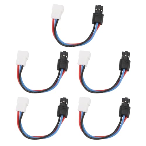 WONZHEC 5pcs Batteriekabel Männliche Umwandlung in Ph2.0 3p weibliche Batterieladekabelkabelkabel Draht von WONZHEC