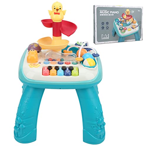 WONZHEC Baby Musical Toy Toy rotieren rollende Bälle 5 Schlüssel Animal Sounds Aktivitäten Frühes Erlernen von Bildungstisch für Säuglinge und Kleinkinder WONZHEC Baby Musical Toy Toy rotieren rollende Bälle 5 Schlüssel Animal Sounds Aktivitäten Frühes Erlernen von Bildungstisch für Säuglinge und Kleinkinder von WONZHEC