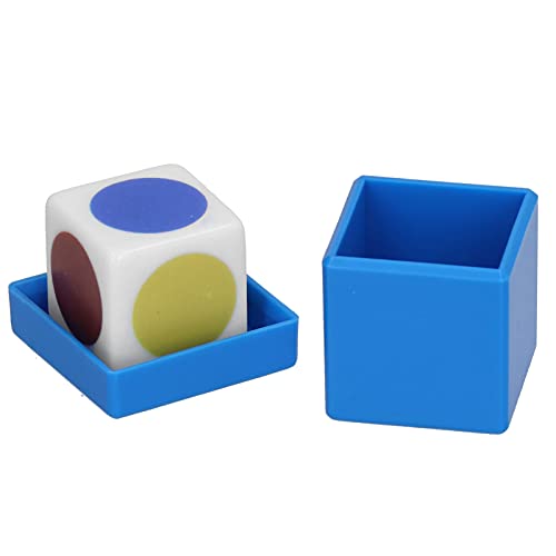 WONZHEC Farbwürfel magische Requisiten Sound Farbbühne Performance Magic Toy Accessoire für Kinder von WONZHEC