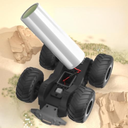 WONZHEC Fernbedienungsstunt-Auto, 2,4 GHz 4WD Dual-Side-Fahren amphibischer Offroad-Fahrzeug Alle Gelände Land Wasserboot mit 3 Batterien Geschenke für Kinder Jungen Mädchen, Pink (3 Batterie) von WONZHEC