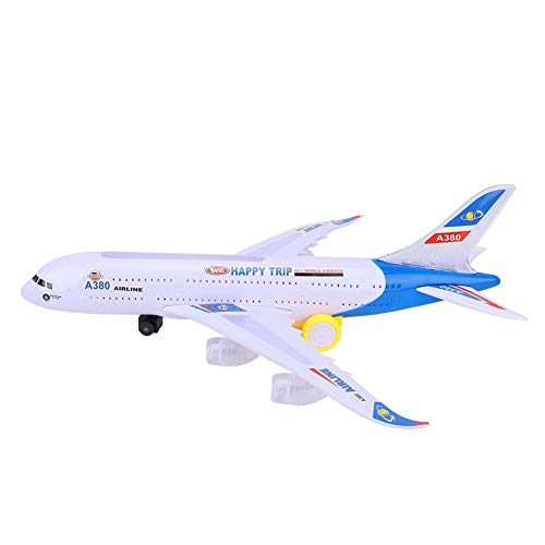 WONZHEC Großes Modell Electric 43 cm Langes Spielzeugflugzeug mit Schall- und Leichter Kinderspielzeug WONZHEC Großes Modell Electric 43 cm Langes Spielzeugflugzeug mit Schall- und Leichter Kinderspielzeug von WONZHEC