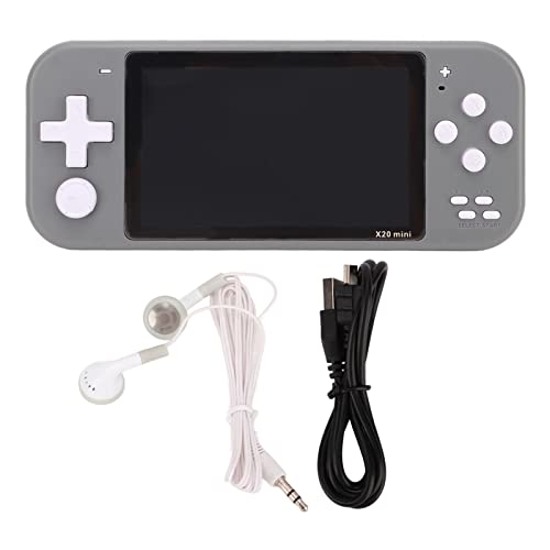 WONZHEC Handheld -Spielekonsole tragbare Retro -Videoplayer für Kinder und Erwachsene 4,3 Zoll von WONZHEC