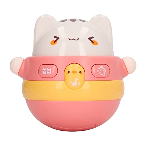 WONZHEC Kids Music Wobbler Toy Cartoon Katze geformte weiche Beleuchtung Desktop Wobbler -Spielzeug für Baby von WONZHEC