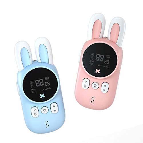 WONZHEC Kinder Walkie-Talkie Wireless Call Paar Eltern-Kind Interaktives 3 km Range von WONZHEC