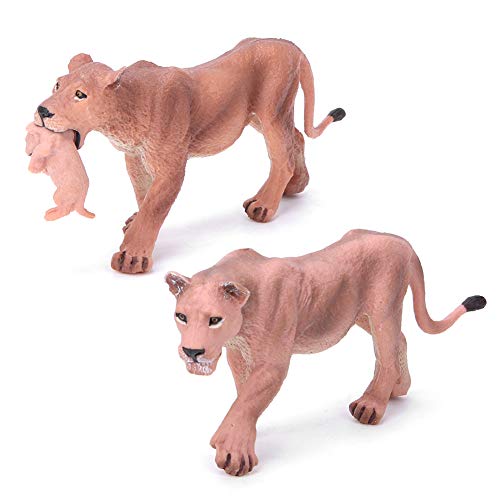 WONZHEC Löwin Animal Lifelike Bildungsspielzeug Home Dekoration für Kinder WONZHEC Löwin Animal Lifelike Bildungsspielzeug Home Dekoration für Kinder von WONZHEC