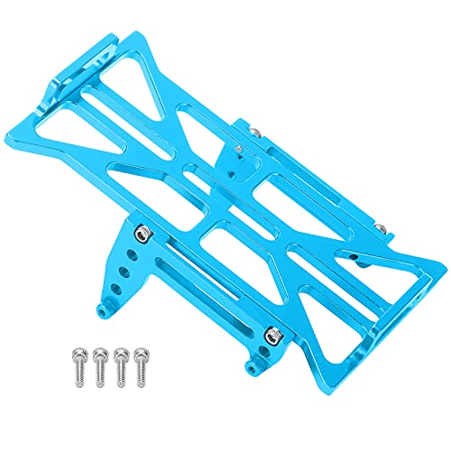 WONZHEC RC Aluminiumlegierung Batterie -Board -Stoßfänger Ersatz für axiales SCX24 90081 C10 1/24 RC -Auto (Blue) von WONZHEC