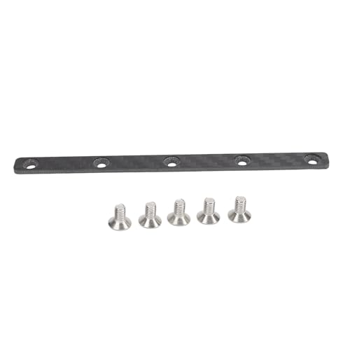 WONZHEC RC -Auto -Chassis -Verstärkung Versteifung Carbonfaser Leichtes RC -Chassis -Verstärkungsrippen für TT02 1/10 RC -Auto von WONZHEC
