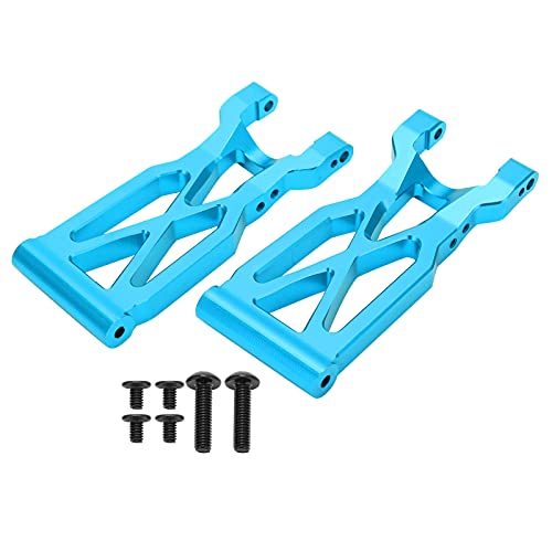 WONZHEC RC Hinterradaufhängung Arm Aluminiumlegierung Heckschwung Arm Upgrade Teile Zubehör für Wltoys 104001 1/10 RC -Auto (Blue) von WONZHEC