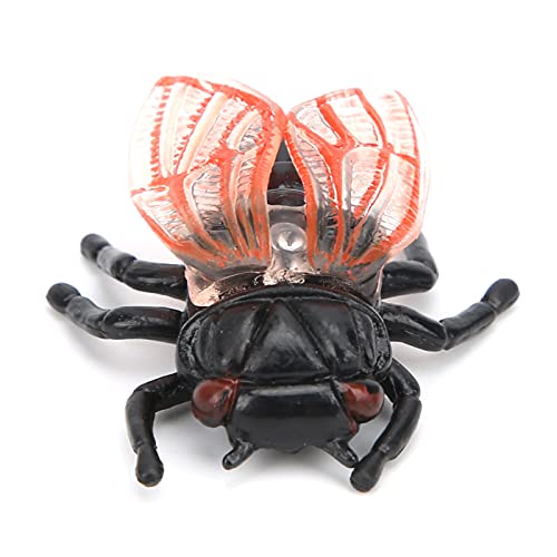 WONZHEC Simulation Cicada Modell hoch realistisches Halloween Dekor Spukhaus Requisite für Kinder Kunststoff 4,1x3,1x2,2 cm von WONZHEC