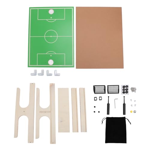 WONZHEC Tabletop Football Game Portable Birch Wood Interactive Magnet Soccer Game for Friends Family von WONZHEC