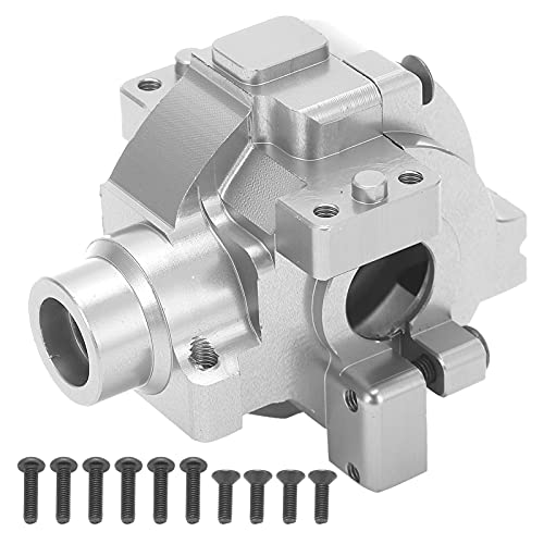 WONZHEC Vorder- und hintere Getriebe für HSP 94123/94106/94107/94170/94118/94108/94111 1/10 RC Car (Silver) von WONZHEC