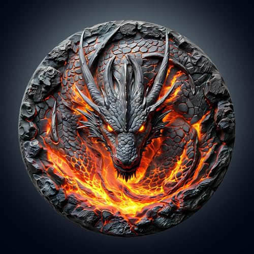 WOODBESTS Holzpuzzle Erwachsene, 3D Wanddrache Holzpuzzles, 270 Teile Holz Puzzle, Unregelmäßige Einzigartige Tierform Puzzle, Schön Geschenke für Puzzleliebhaber (34 * 34 cm) von WOODBESTS
