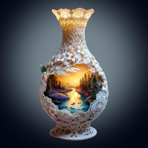 WOODBESTS Holzpuzzle Erwachsene, Floyd Landschaft Holzpuzzle, Unregelmäßige Einzigartige Puzzle, Weihnachten und Geburtstag Geschenke für Puzzle-Liebhaber (37.7 x 19.8 cm,160 STK) von WOODBESTS