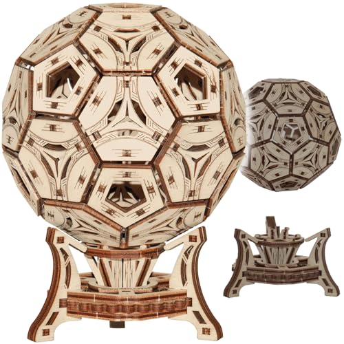 WOODEN.CITY 3D Holzpuzzle Fußball Organizer - Laserschneiden Modellbausatz für Erwachsene, Geschenke für Männer, Fußball Geschenke Jungen, DIY Bastelset, Stiftehalter, Büro Geschenke WOODEN.CITY 3D Holzpuzzle Fußball Organizer - Laserschneiden Modellbausatz für Erwachsene, Geschenke für Männer, Fußball Geschenke Jungen, DIY Bastelset, Stiftehalter, Büro Geschenke von WOODEN.CITY