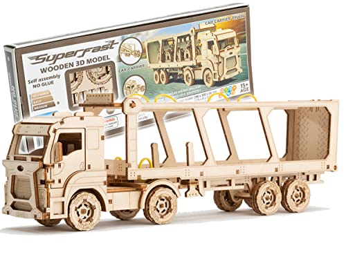 WOODEN.CITY - Holz-LKW-Bausatz Modellautos zum Bauen für Erwachsene - LKW-Modellbausätze zum Bauen für Erwachsene - Auto-Modellbausatz Holz 3D-Puzzles für Erwachsene - LKW-Puzzles für Erwachsene - WOODEN.CITY - Holz-LKW-Bausatz Modellautos zum Bauen für Erwachsene - LKW-Modellbausätze zum Bauen für Erwachsene - Auto-Modellbausatz Holz 3D-Puzzles für Erwachsene - LKW-Puzzles für Erwachsene - von WOODEN.CITY