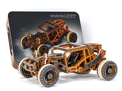 Wooden.City Buggy Limited Edition – 3D-Holzmodellbausätze zum Selbermachen für Erwachsene zum Autobauen – Autobausatz-Modell für Jugendliche – 140 Teile von WOODEN.CITY