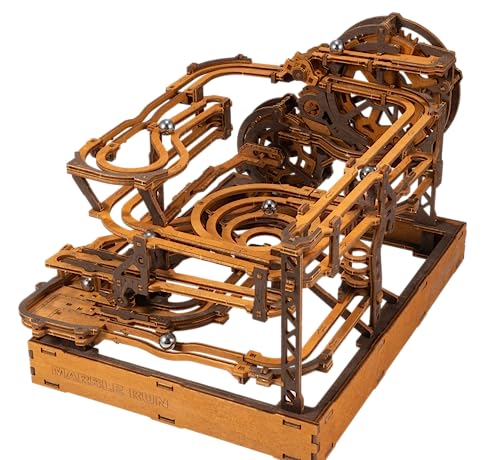 WOODEN.CITY Murmelbahn Mini 3D Puzzle – Smart Games Holzpuzzle Erwachsene, Europäisch gefertigtes mechanisches Modellbausatz aus Holz, Marmor-Labyrinth zur Selbstmontage, kein Kleber erforderlich WOODEN.CITY Murmelbahn Mini 3D Puzzle – Smart Games Holzpuzzle Erwachsene, Europäisch gefertigtes mechanisches Modellbausatz aus Holz, Marmor-Labyrinth zur Selbstmontage, kein Kleber erforderlich von WOODEN.CITY