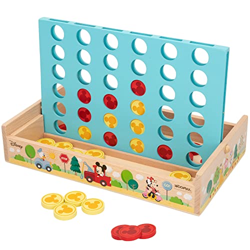 ColorBaby Disney 48734 - Woomax-Disney Vier in Streifen, Holz + 3a von WOOMAX