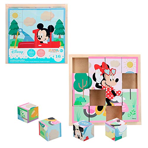 Disney 48722 Mickey & Friends Holzpuzzle, No Color von WOOMAX