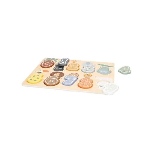 Genérico Woomax Zahlen-Puzzle, Mehrfarbig, Einheitsgröße 1 von WOOMAX